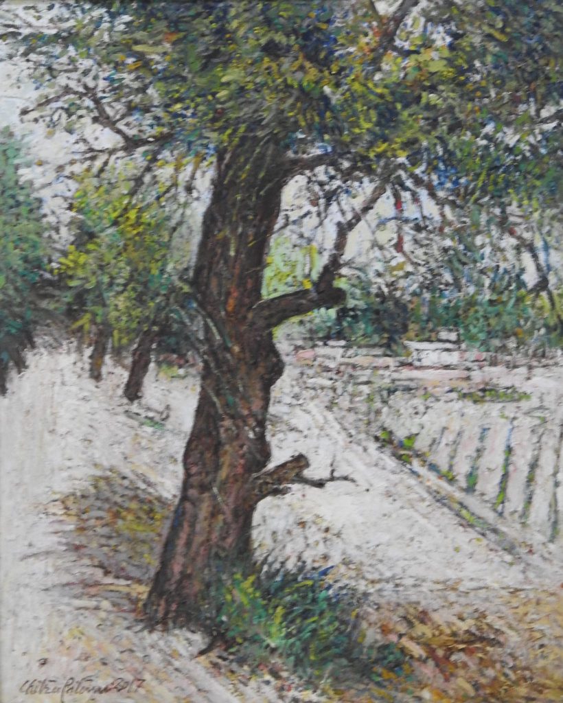 Chitra Pritam, Oil on canvas, 24 × 30 (OGK1821)