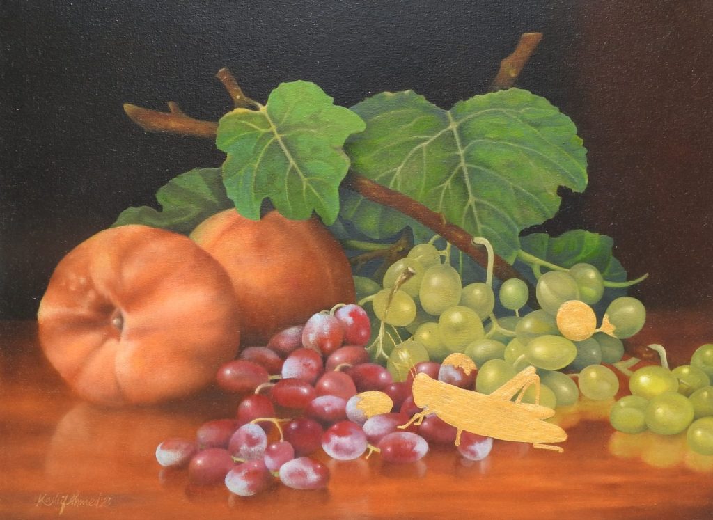 Kashif Ahmed, Oil on canvas, 12 × 24 (OGK1744)