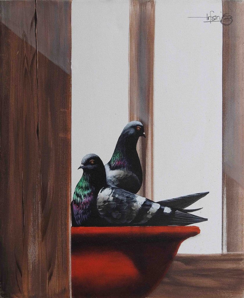 Irfan, Oil on canvas, 18 × 24 (OGK1214)