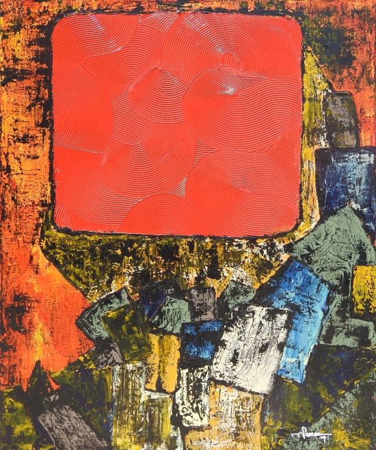 Samee, Oil on canvas, 30 × 36 (OGK1581)
