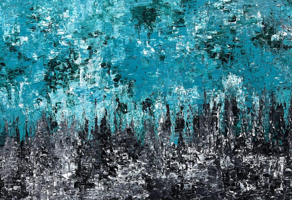 Anushey, Acrylic on canvas, 24 × 36 (OGK1607)