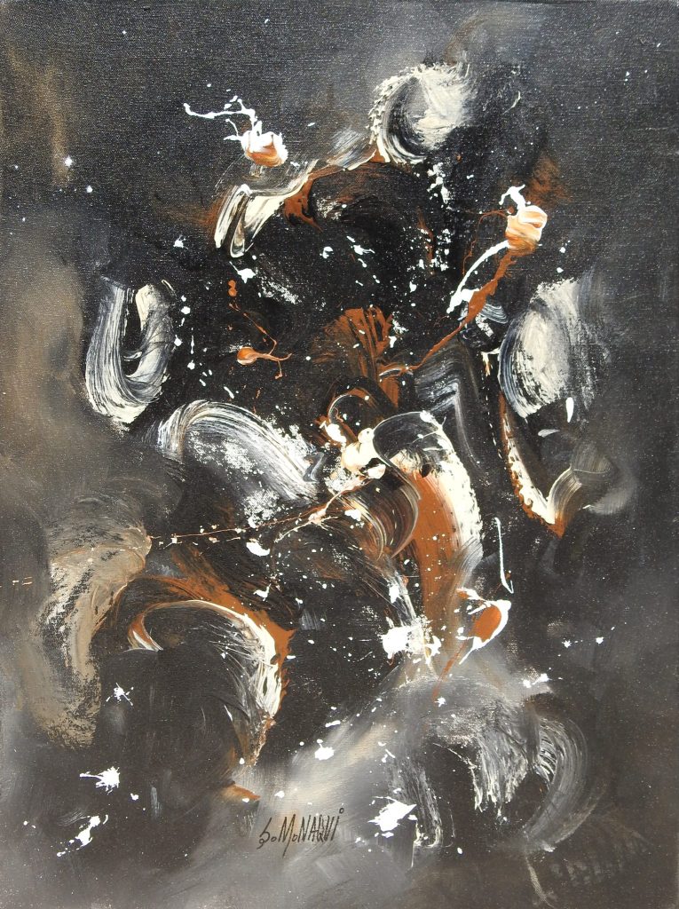 S M Naqvi, Acrylic on canvas, 18 × 24 (OGK1690)