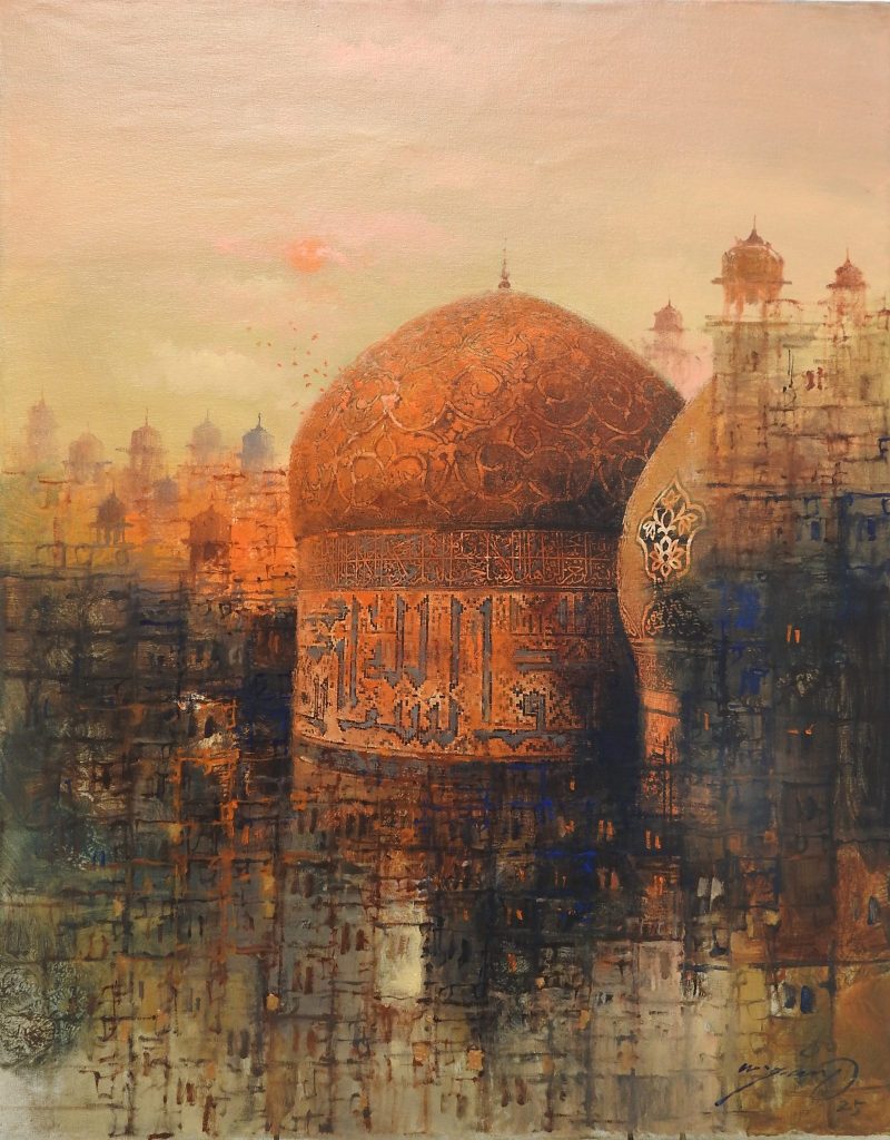 A Q Arif, Oil on canvas, 22 × 28 (OGK1784)
