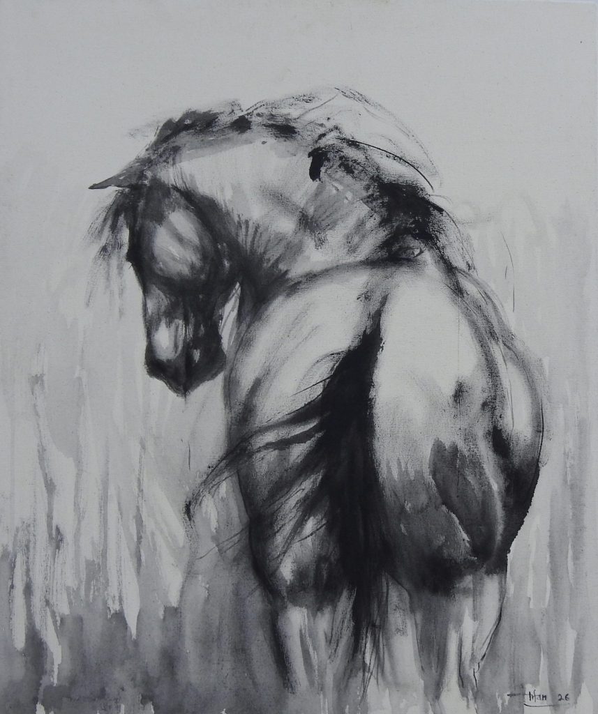 Horses — work by Irfan