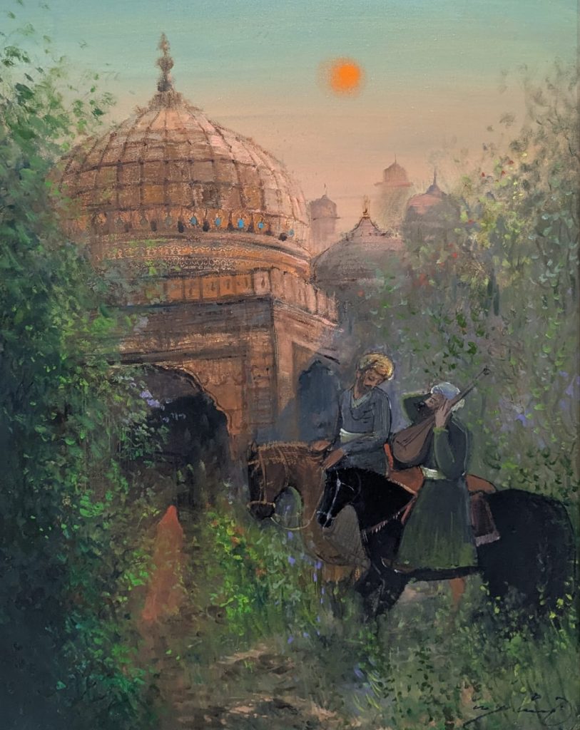 A Q Arif, Oil on canvas, 22 × 28 (OGK1926)