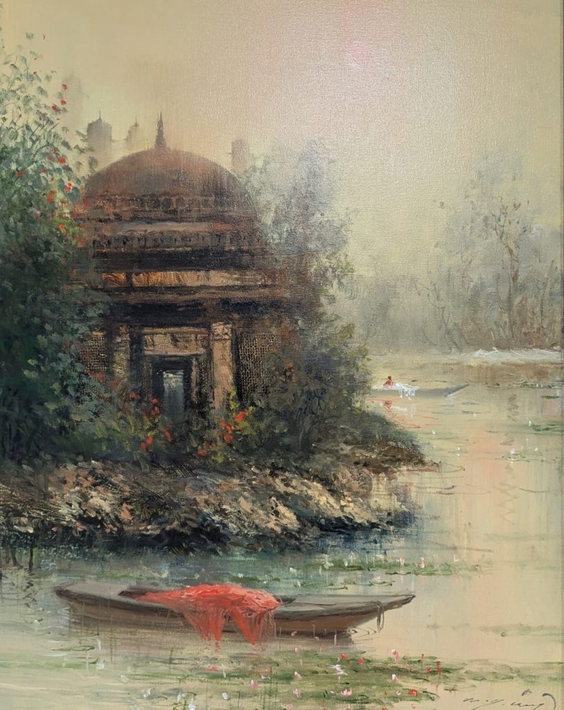 Landscape — work by A Q Arif
