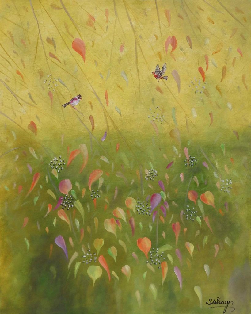 Shirazy, Oil on canvas, 24 × 30 (OGK1992)
