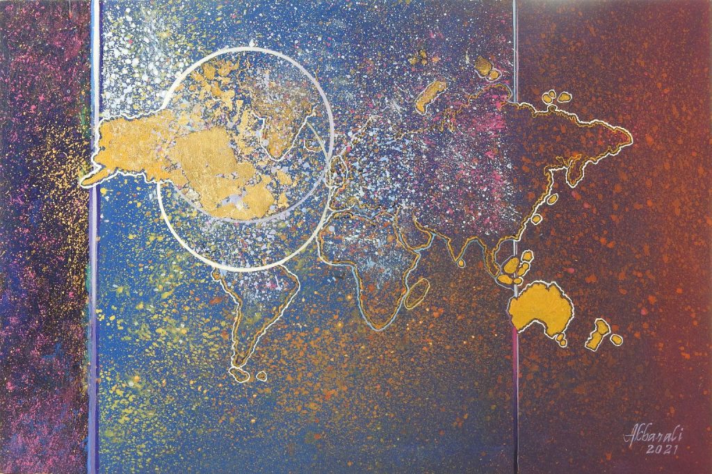 Akbar Ali, Acrylic on canvas, 24 × 36 (OGK747)