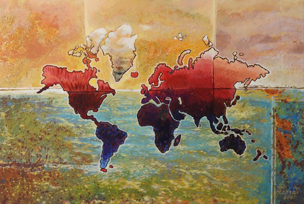 Akbar Ali, Acrylic on canvas, 24 × 36 (OGK748)