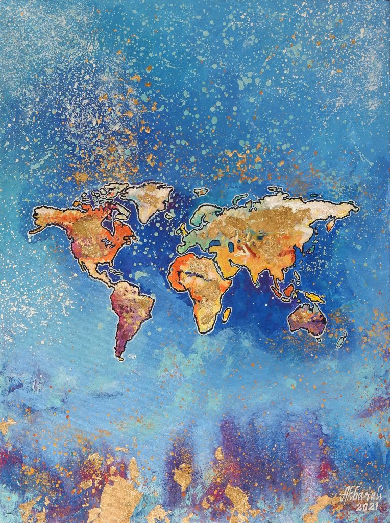 Akbar Ali, Acrylic on canvas, 24 × 30 (OGK751)