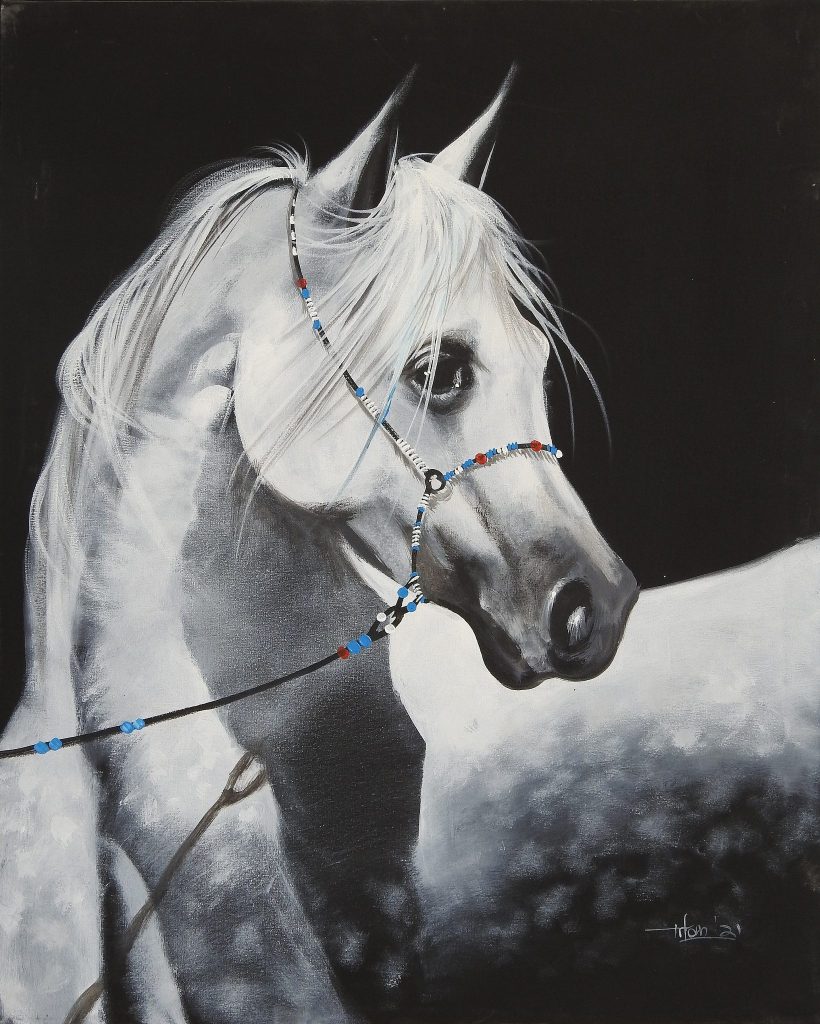 Irfan, Oil on canvas, 30 × 24 (OGK828)