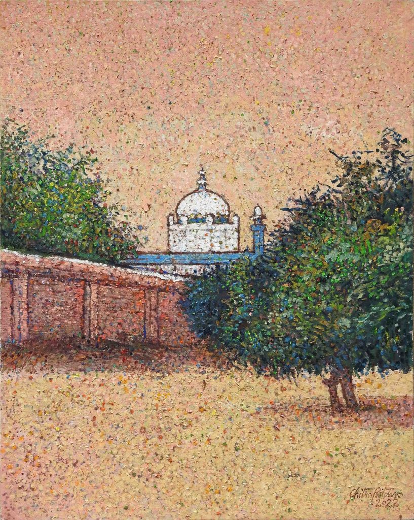 Chitra Pritam, Oil on canvas, 30 × 24 (OGK964)